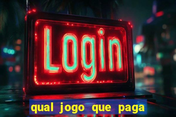 qual jogo que paga dinheiro de verdade pelo pix